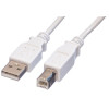 Kabel USB2.0 za printer , 0.8m, bijeli